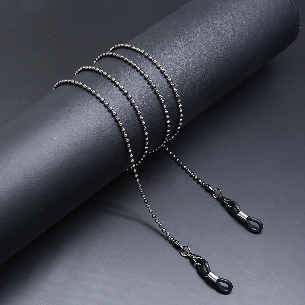 Fashion Reading Glasses Chain for Women Metal Sunglasses Cords Eyeglass Lanyard Hold Straps Eyewear Retainer