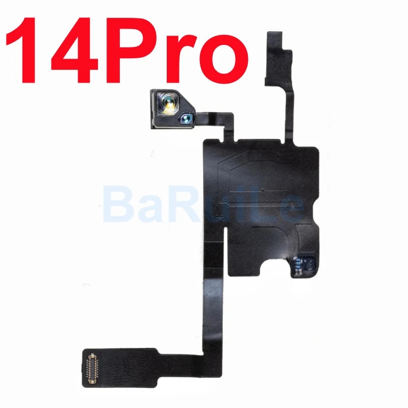 1pcs Earpiece Sensor For iphone 13 14 Pro Max 15 16 Plus Mini Proximity Mic No Ear Speaker Microphone Replacement Part