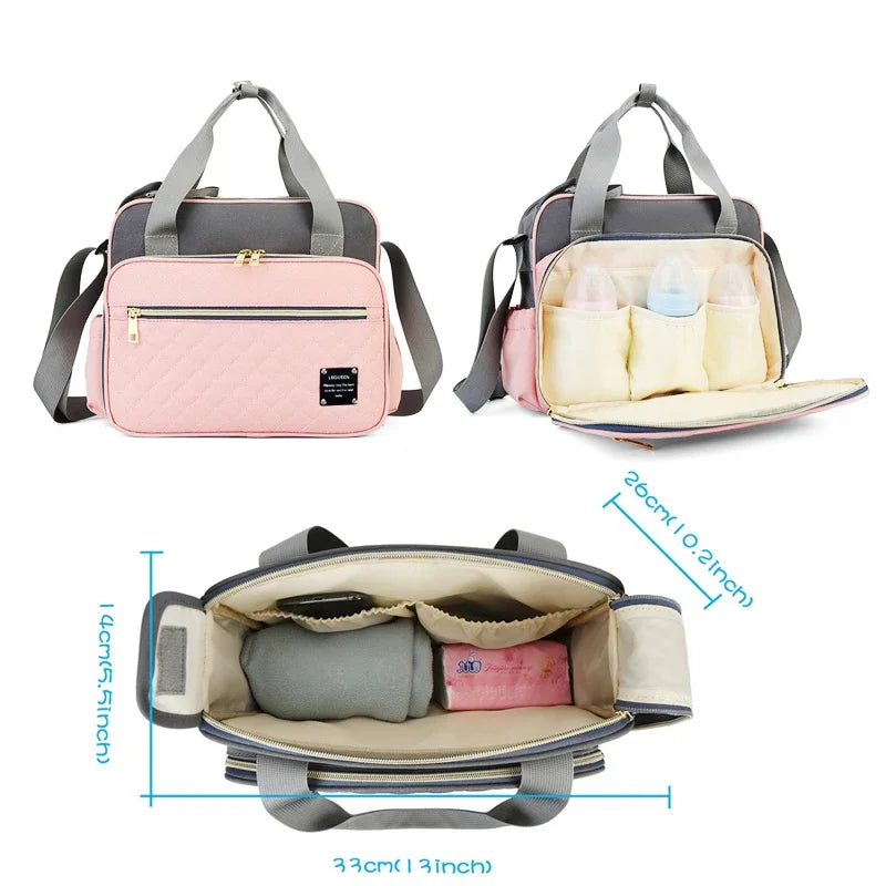 Diaper Bag Large Capacity Messenger Travel Bag New Style Waterproof Multifunctional Maternity Mother Baby Stroller Bags