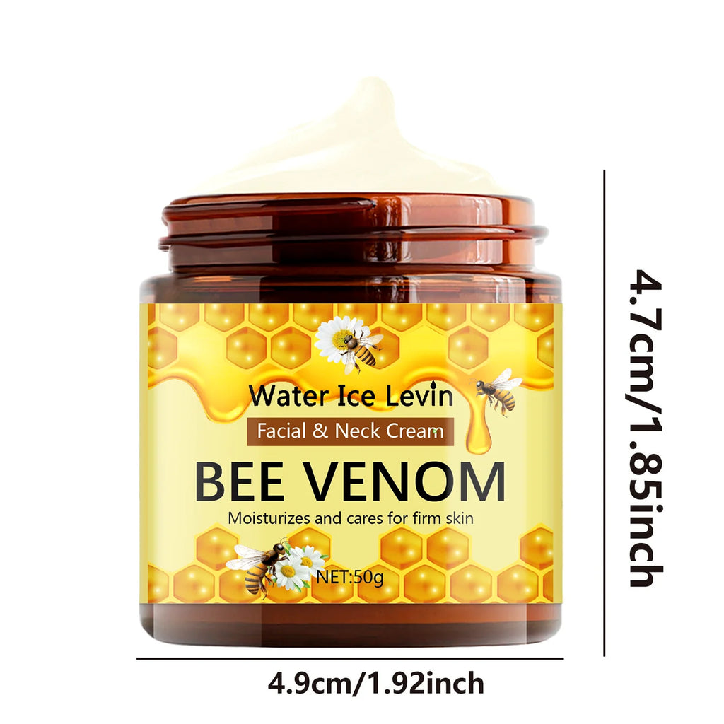 Bee Venom Cream Face Whitening Cream Remove Dark Spots Fade Freckle Melanin Anti Wrinkle Aging Moisturizing Brighten Skin