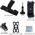 Accessories Kit Head & Chest Strap Mount Adjustable Phone for GoPro Insta360 DJI OSMO Nano SJCAM AKASO Action Camera Smartphones
