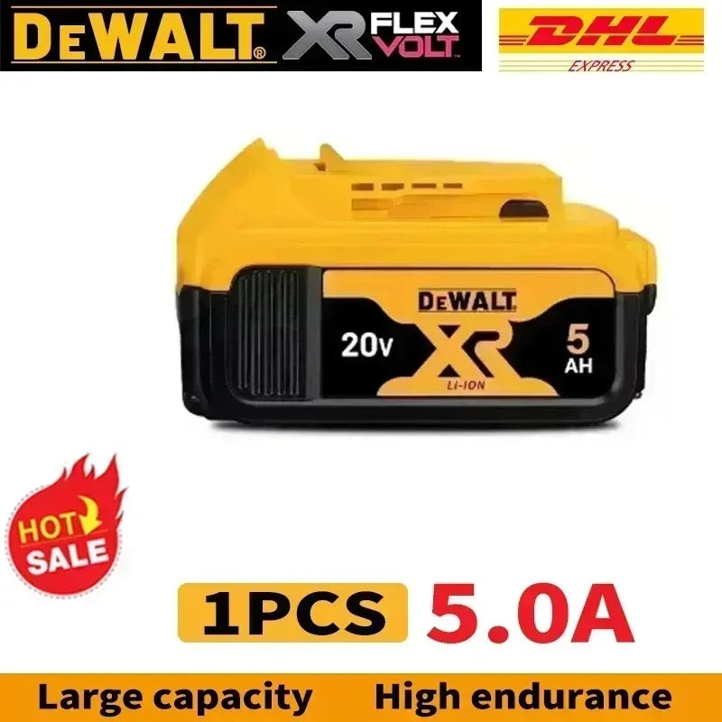 Original for DEWALT 20V/60V battery DCB606 DCB609 DCB182 DCB205 DCB206 DCB209 power tool 18V battery 6Ah 9Ah battery.