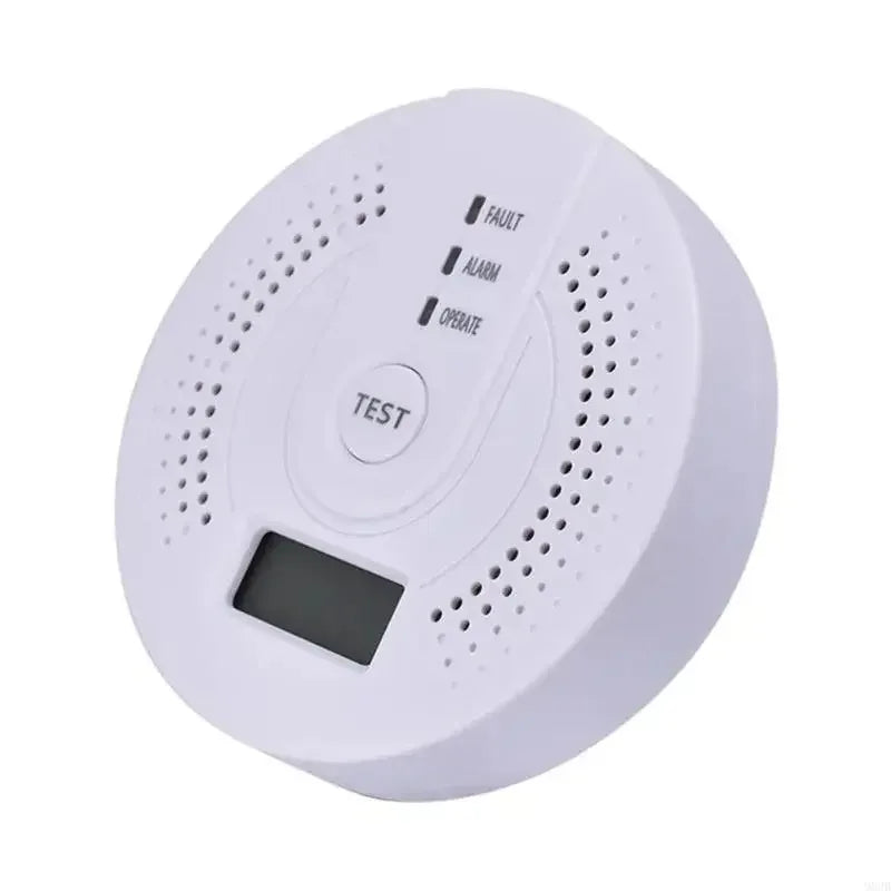 High Sensitivity Independent Carbon Monoxide Detector CO Alarm with LCD Display UL2034 Certified for Home Use