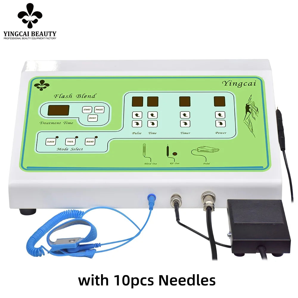 2 in 1 Electrolysis Hair Removal Machine Painless Permanent Hair Remove Machine for Women Men Bikini Body Home Salon Use