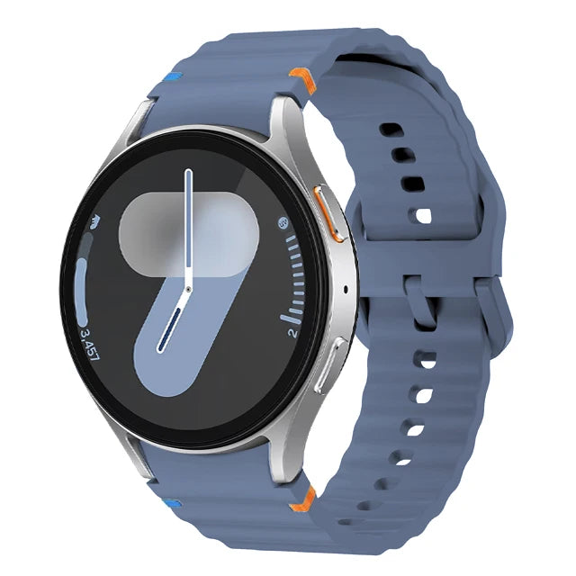 Original Sport Straps for Samsung Galaxy watch 4/5 Pro/6/7/6 classic 44mm 40mm 45 Silicone bracelet correa Galaxy watch 7 Band