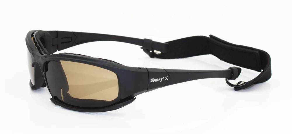 Daisy X7 Glasses Men Military Polarized Sunglasses Bullet-Proof AirSoft Shooting Gafas Smoke Lens Motorcycle Cycling Goggles
