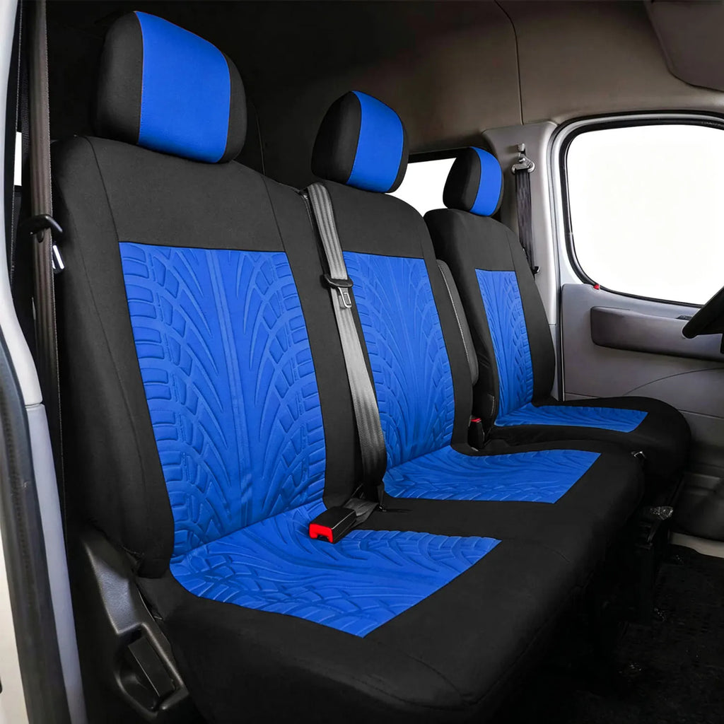 Universal Polyester Fabric Car Seat Covers for Transporter Van Truck - Protector Universal Fit Car Seat Covers