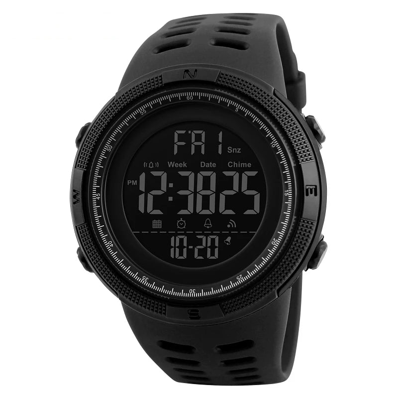 SKMEI Fashion Outdoor Sport Watch Men Multifunction Watches Alarm Clock Chrono 5Bar Waterproof Digital Watch