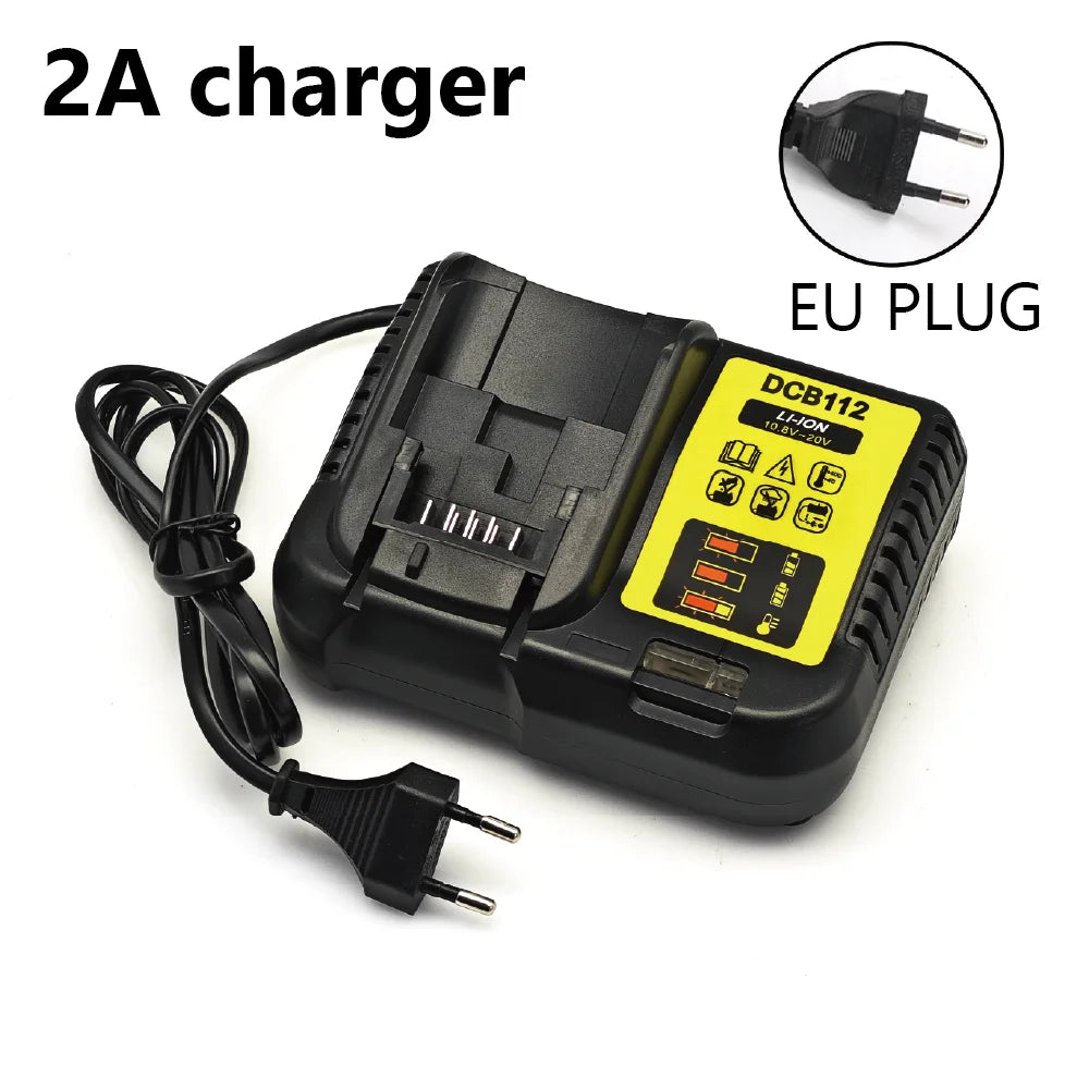 TPCELL 4Ah/5Ah For D.Walt 20V Battery Tabless 21700 DCB200  Replacement Battery Compatible With For D.walt 18V/20V Tools Battery