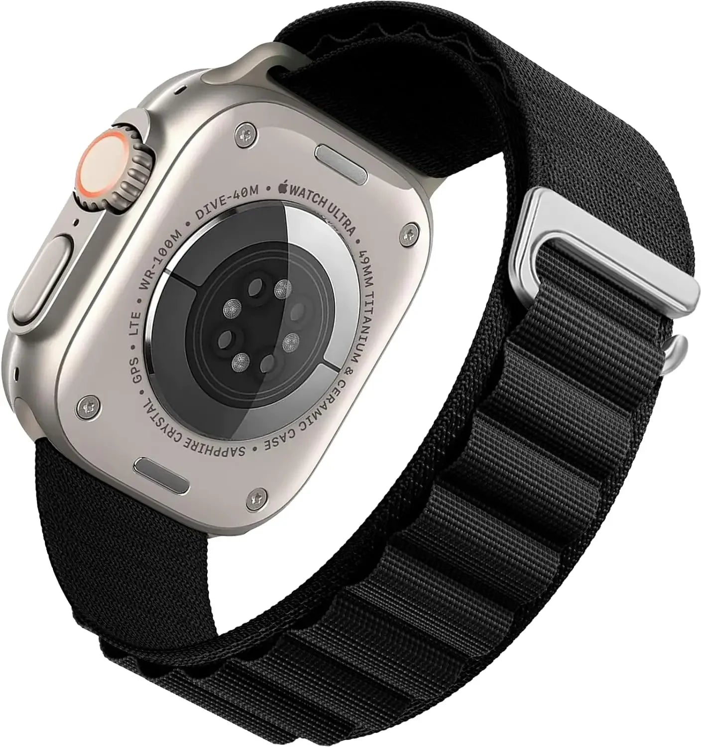 Alpine Loop Belt For Apple Watch Ultra 49mm 11 10 9 8 7 10 46mm 42mm 45mm 41mm Nylon Band iWatch Series 6 5 4 SE 44mm40mm Correa