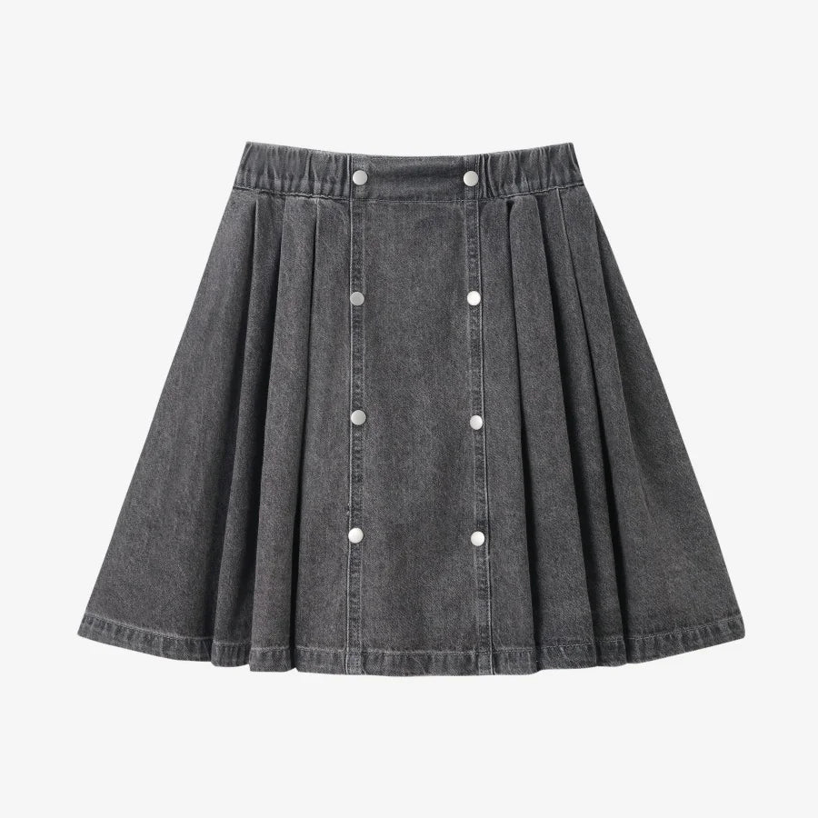 Clearance sale AS AW25 Grey denim collection + jersey ribbing family matching clothes boys girls clothing