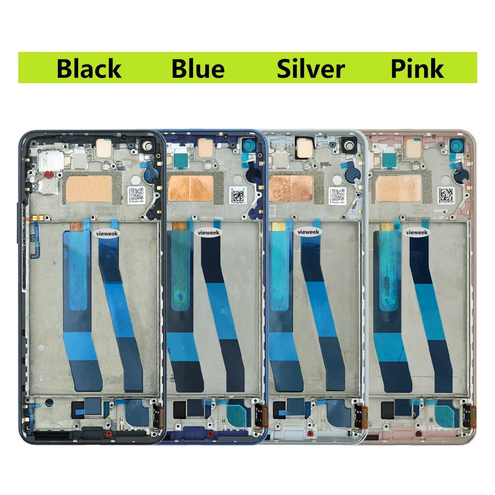 AMOLED Screen for Xiaomi 11 Lite 5G NE LCD Display Screen Touch Panel Digitizer Assembly for Mi 11 Lite 5G NE 2109119DG 2107119D