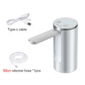 Electric Water Gallon Bottle Pump Automatic Water Dispenser Pump 19 Liters Foldable Desktop Water Bottle Pump H3 Rechargeable