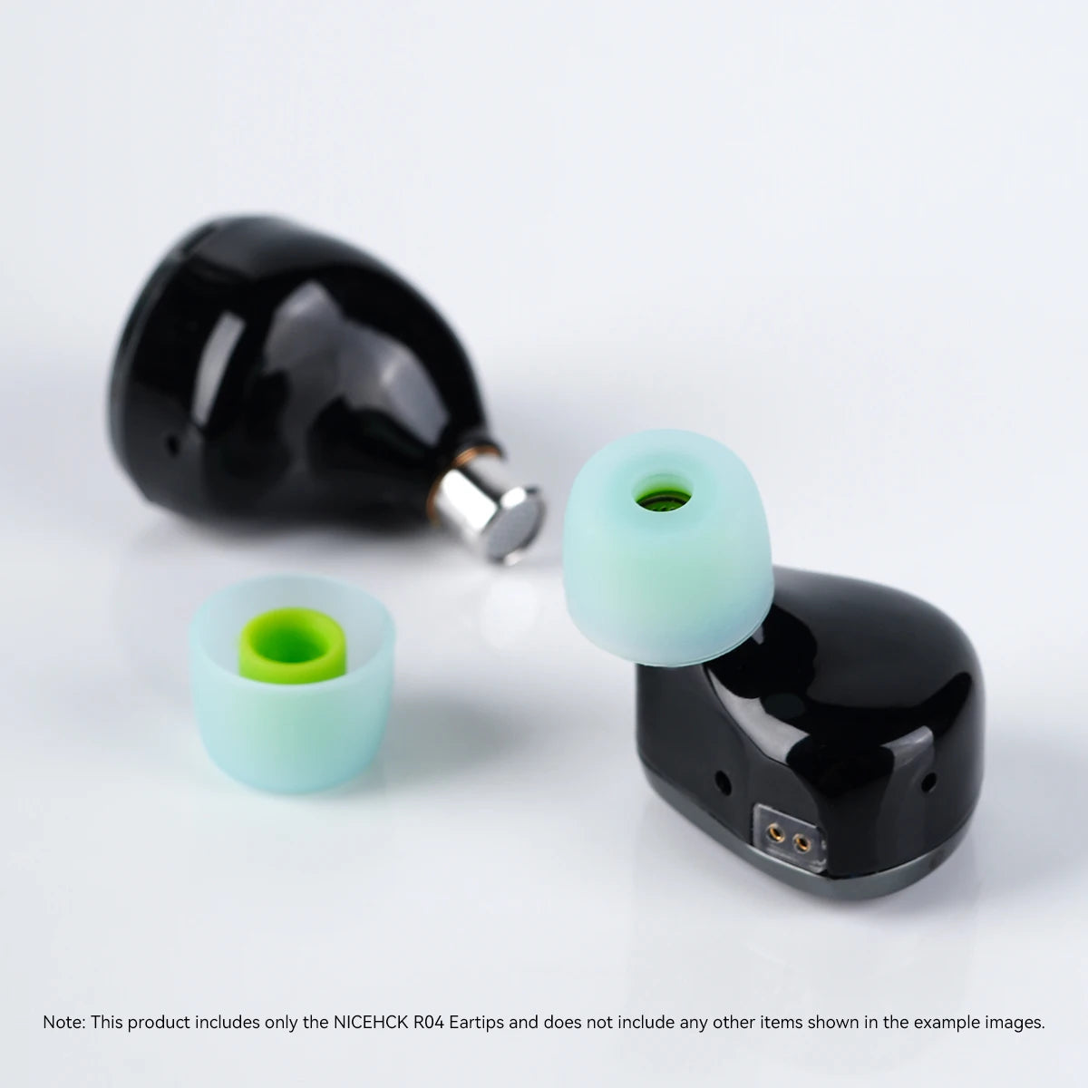 NICEHCK R04 Silicone In-Ear Acoustic Eartips for NX8Ti Rockies NX7MK4 Daybreak Reference Titan X Dusk EDC Pro Zenith ZS10 Pro