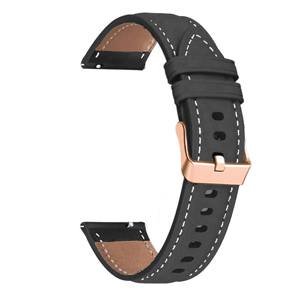 Replacement 20mm Smart Watch Strap For Huawei Watch GT3 GT 3 Pro 43mm Correa Wrist Band GT 2 GT2 42mm Leather Watchband Bracelet
