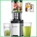 5.4" Wide Chute Cold Press Juicer, Auto-Cutting, 60RPM Slow Masticating, High Juice Yield, Easy Clean