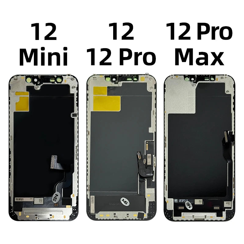 Super AAA+ OLED For iPhone X XR XS MAX 11 12 Pro Display 13 14 Pro Screen Face ID Touch For 13 MINI 14 Pro Max Replacement Part