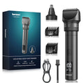 Kensen S29 Hair Trimmer for Men 2 in 1 Adjustable Hair Clipper Kit Electric Razor Dry/Wet Hair Cutting Machine Nose Hair Trimmer