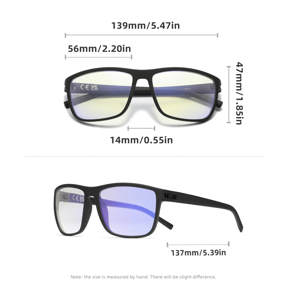 KINGSEVEN 99% Anti-Blue Ray Glasses Transparent Lens Eyeglasses Men Women Computer High Multiple Blue Light Blocking Eyewear