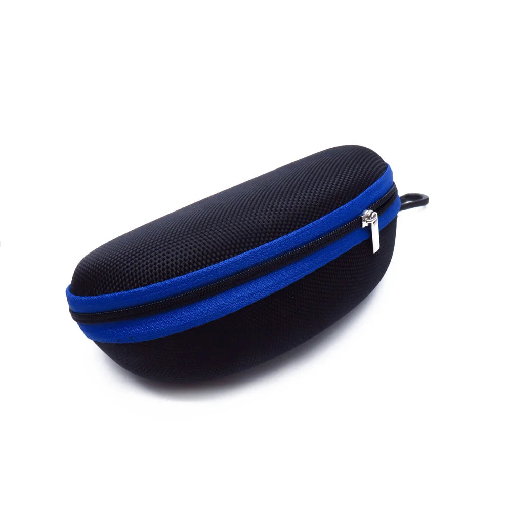 Portable EVA Glasses Case with Carabiner Hook Colorful Sunglasses Hard Case Zipper Eyeglasses Protector Box Holder New 2026