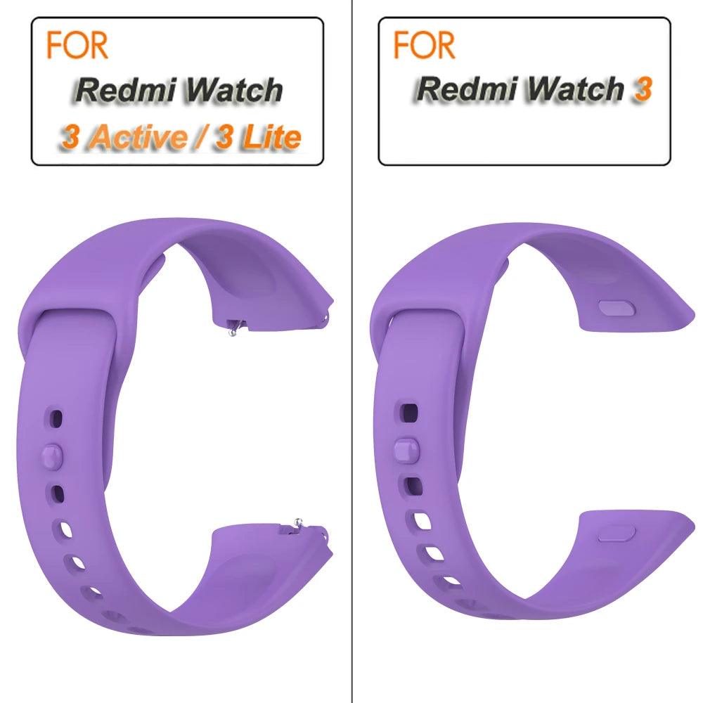 Replacement Watch Strap For Xiaomi Redmi Watch 3 Watchbands Strap For Redmi Watch 3 Active/Lite Strap Correa Bracelet