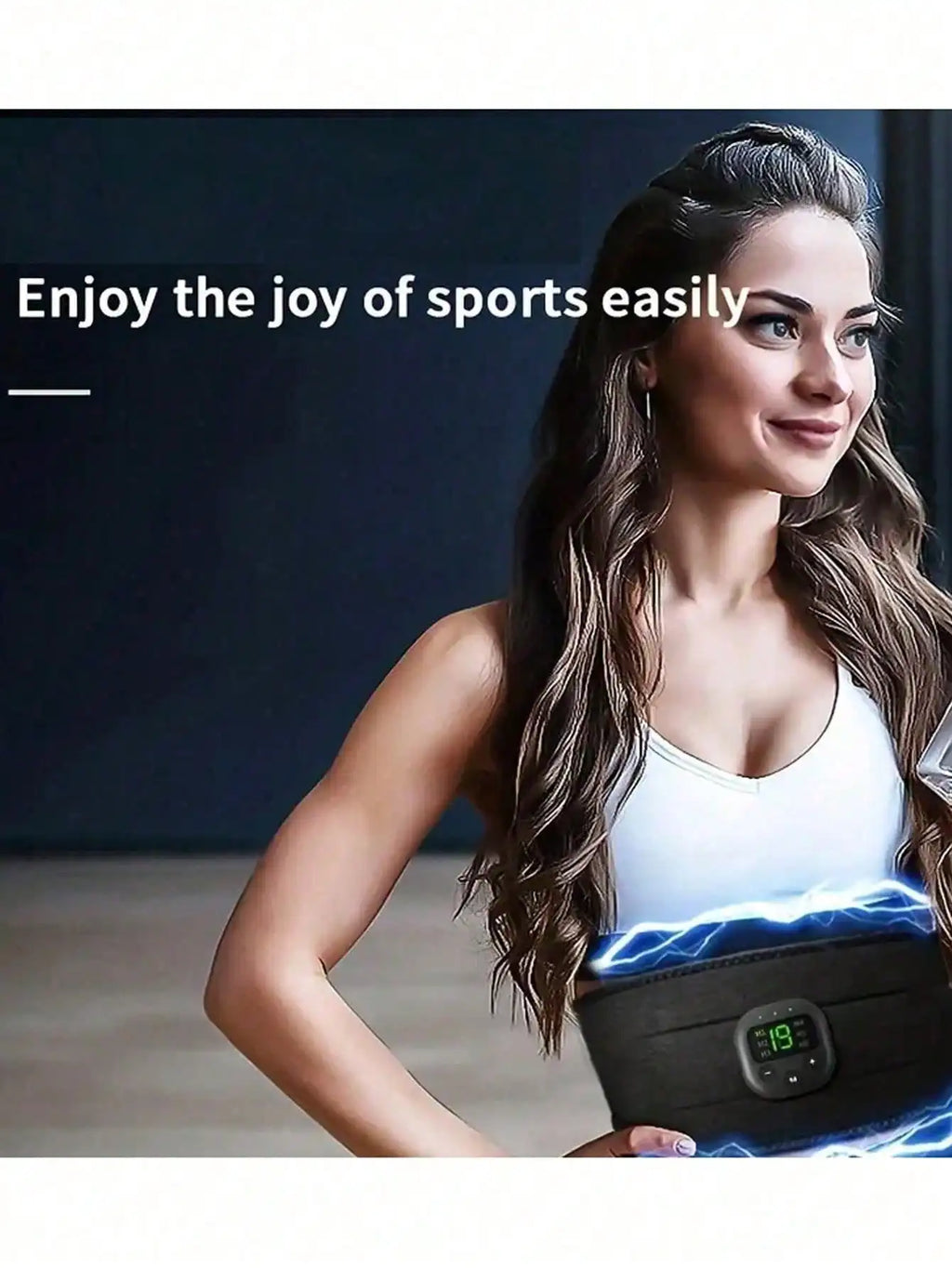 2026Waist Massager, Portable USB Charging Shaping Device, Electric Arm, Hip, Leg Training Device, Shaping Belt, Fitness Massager