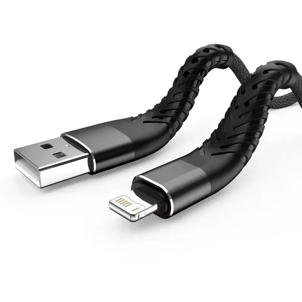 3A Fast Charging USB Cable for iPhone 14 13 12 11 Pro Max Xs X XR 6 6s 7 8 Plus iPad Mobile Phone Charger Cord Data Wire 2m 3m