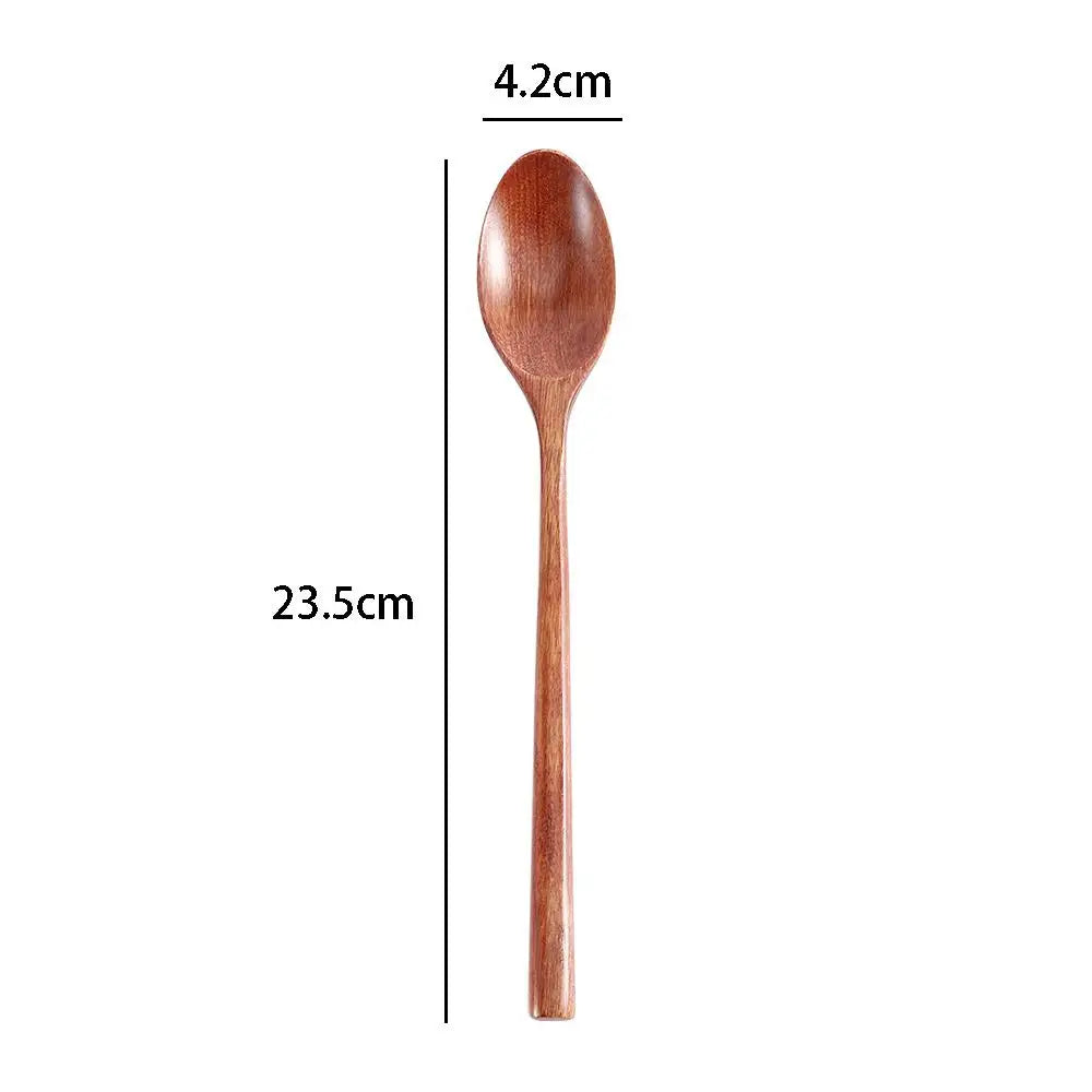 Stirring Eco Friendly Flatware Kitchen Tools Mixing Cooking Utensils Wooden Spoon Soup Spoons Coffee Spoon Tea Spoon