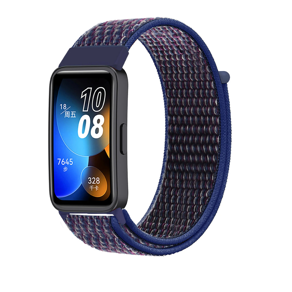 Strap for Huawei Band 10 8 9 7 Band Accessories Nylon Loop Smart Watch Replacement Belt Wristband Sport Bracelet Band 7 Bracelet