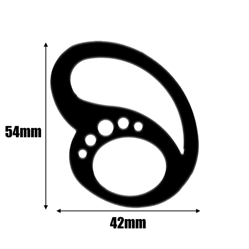 1-3Pairs Earbud Hooks Silicone Earhoos for Universal In-ear Wireless Headphone Anti-Lost Sports Ear Hook for Airpods Protector