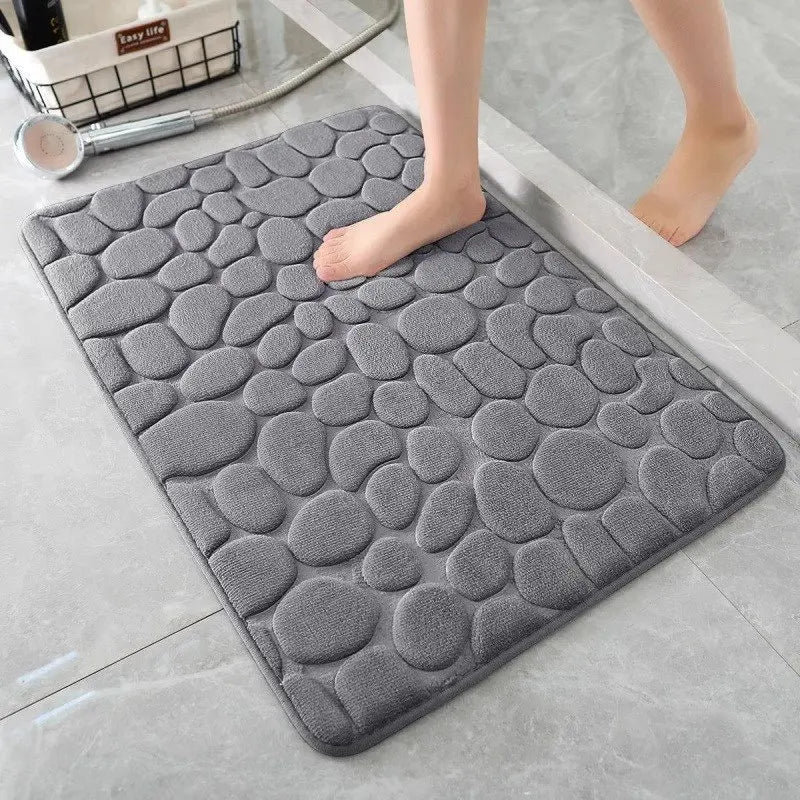 Clearance_【Hot sales】Bathroom Floor Mat Absorbent Floor Mat Bathroom Door Door Toilet Quick-drying Non-slip Carpet Door Mat Entr