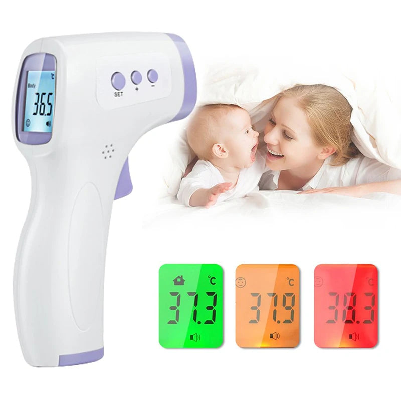 Medical Temperature Infrared Thermometer Forehead Digital Non-contact Thermomete LED Display Fever Measure Tool For Baby Adult