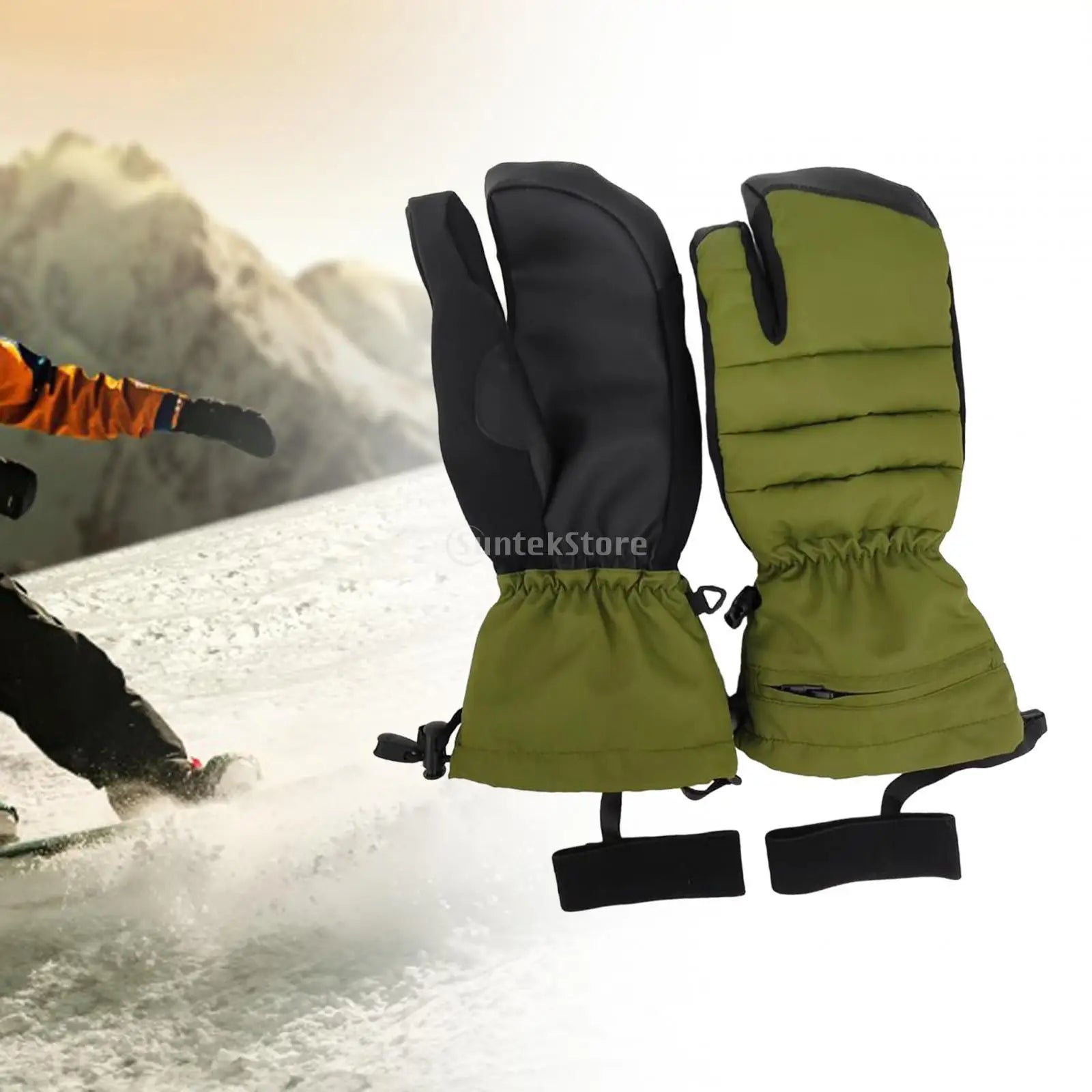 Snowboard Winter Ski Gloves Safety Strap Adult Sport Glove Strap Ski Glove Wrist Strap Mitten Handcuff Straps