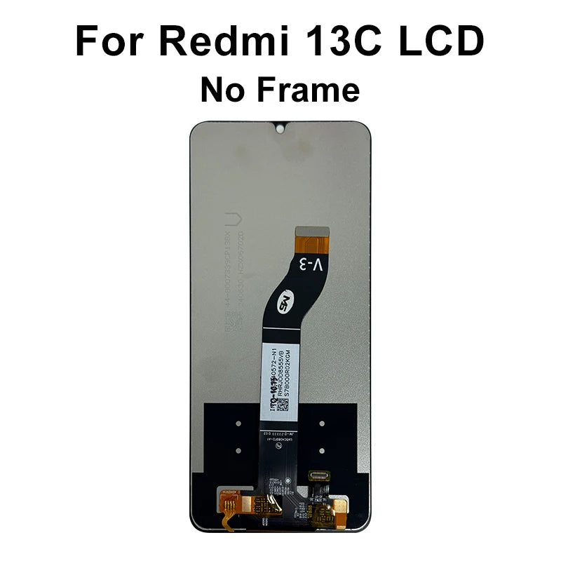 A- IPS For Xiaomi Redmi 12C 22120RN86G 12 LCD 14R 14C Display Touch Screen Digitizer Replace For Redmi 13C LCD 13 Display 15 15C