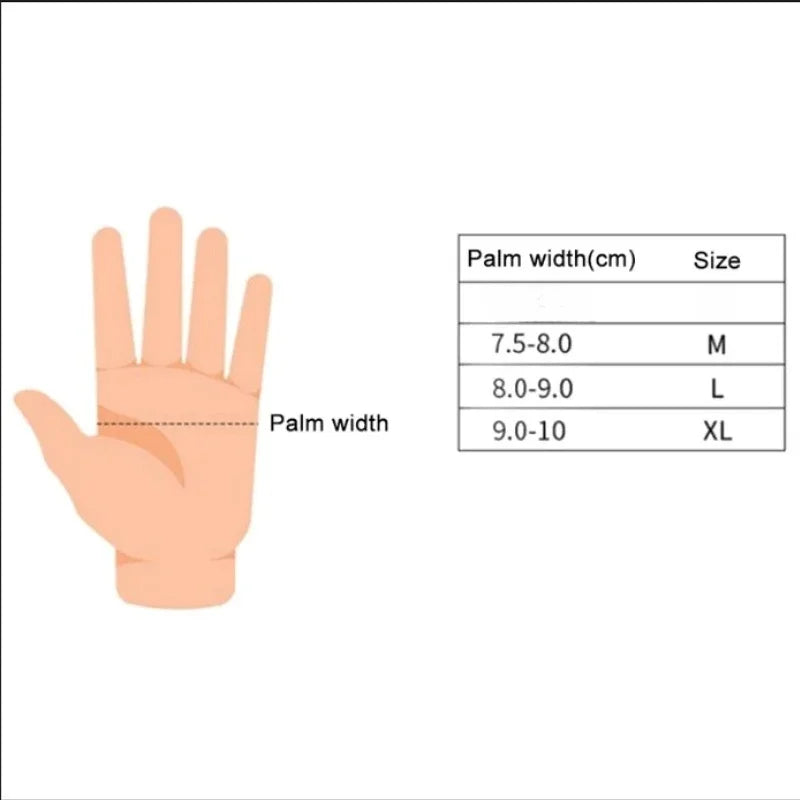 Outdoor Winter Gloves For Men Waterproof Thermal Fleece Lined Resistant Touch Screen Non-slip Motorbike Riding Mountaineering