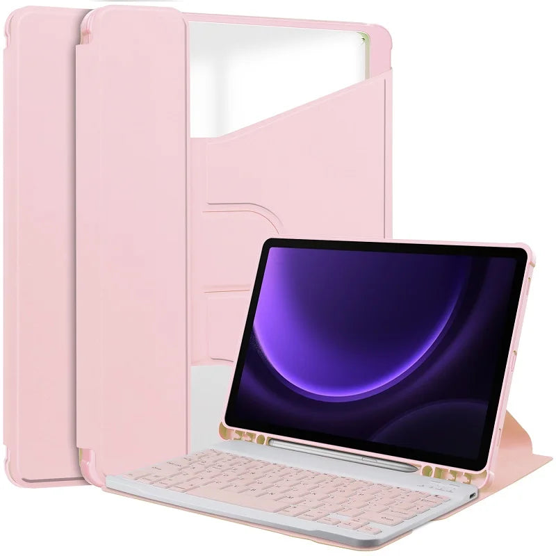 Smart Cover for Lenovo Tab M11 TB-330FU TB-331FC Case Xiaoxin Pad 2024 11 inch Wireless Keyboard funda withe pencil Holder Stand