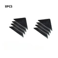 4/8pcs Triangular Carpet Anti Slip Stickers for Tile Floor Carpet Corner Pads Washable and Reusable Bathroom Rug Fixed Paste