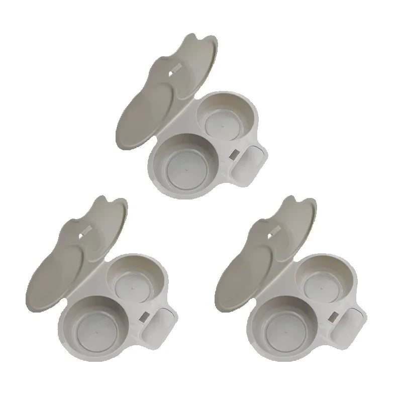 Food Grade Microwave Egg Cooker Heat Resistant Plastic Egg Poacher Steamer Nonstick Portable Egg Fryer Mold Home Kitchen Gadget