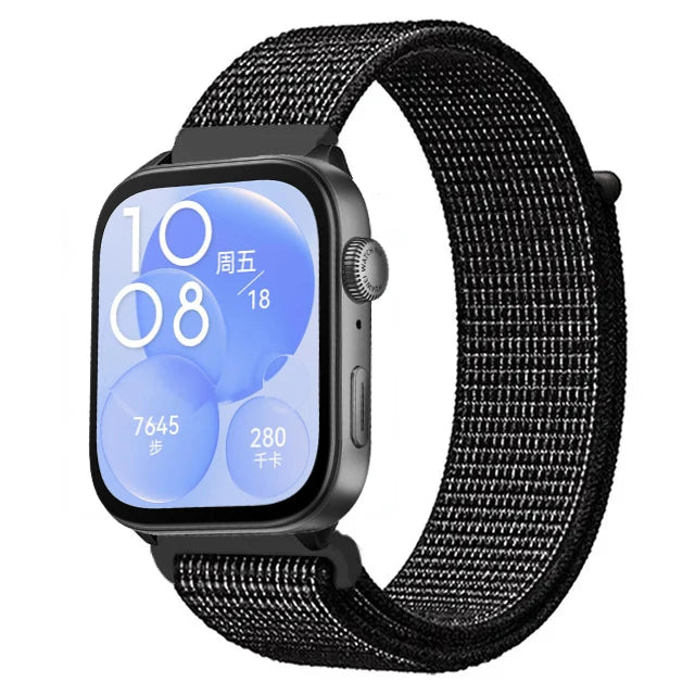 Nylon Loop Strap For Huawei Watch Fit 5/4/3 Sport Breathable Replacement Bracelet Wristband Huawei Watch Fit 4 5 Pro Accessories