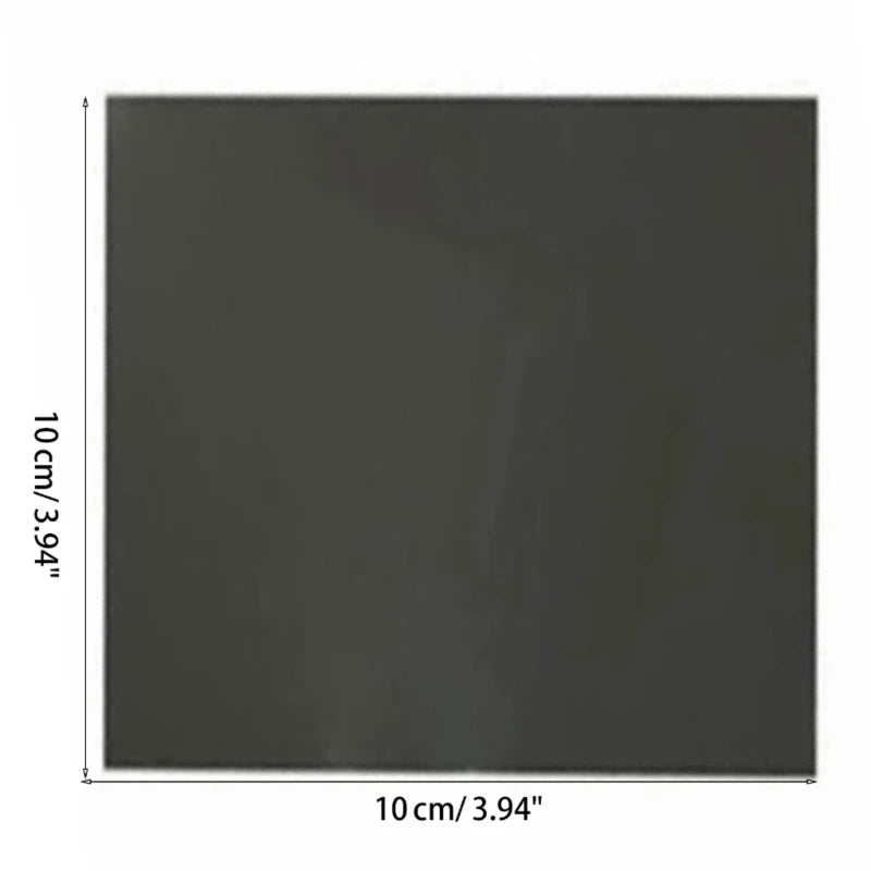 90 Degree Adhesive Linear Polarized Film Sheet LCD Polarizer Filters LCD Polarizing Film Sheet 10x10cm 20x30cm
