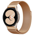 22mm 20mm Milanese Loop Strap For Samsung Galaxy Watch 6 5 4 44mm 40mm 6 Classic Active 2 Bracelet Huawei Gt Magnetic Watch Band