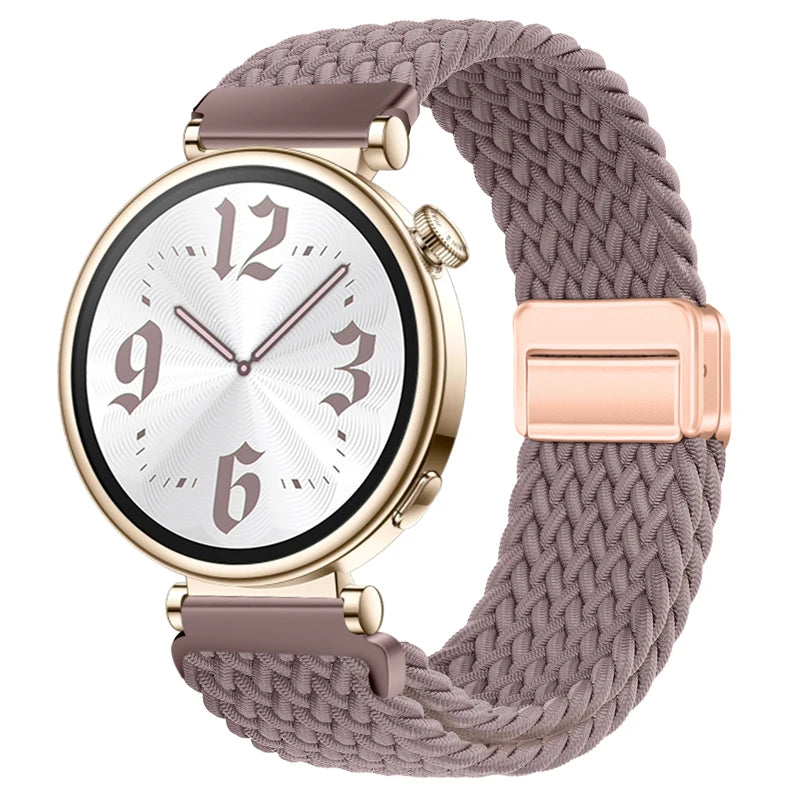18mm Braided Magnetic Strap For huawei watch GT 5 4 41mm Sport bracelet belt Watchband for HUAWEI watch GT 4/GT 5 pro 42mm band