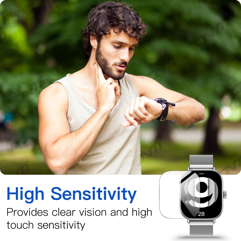 9H Premium Tempered Glass for Xiaomi Redmi Watch 4 Smart Watch Clear HD Screen Protector for Mi Redmi Watch 4 Protective Film
