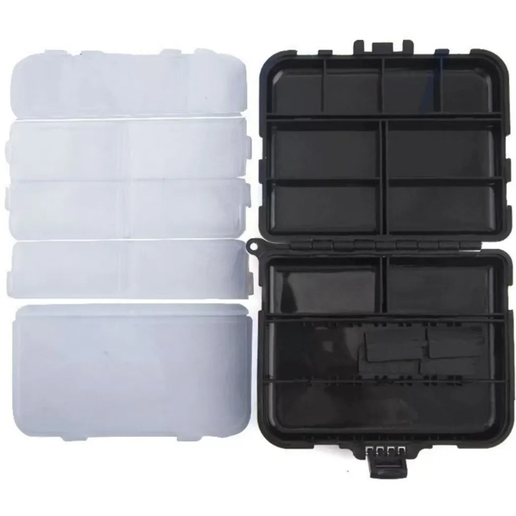 Double Sided Fishing Storage Box Multifunctional Fishing Gear Organizer Portable Case for Bait Hooks and Carp Luya Fishing