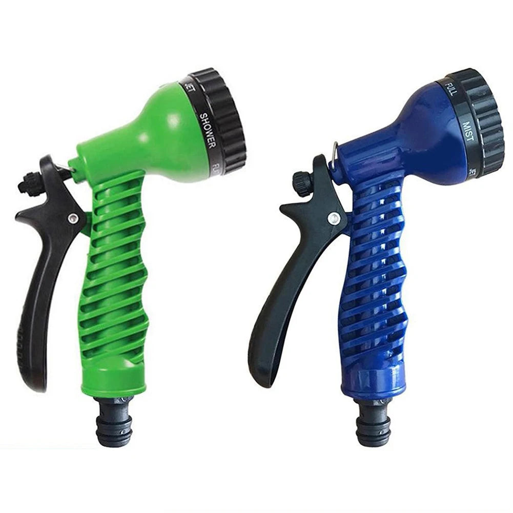 High Pressure Sprayer Plastic Garden Hose Spray Nozzle With 7-Function Sprays Garden Irrigation Water Pipe Sprinkler Head