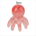 Octopus Shape Scalp Massage Comb 8-Tentacle Head Scratcher Comb Portable for Home Office Massage
