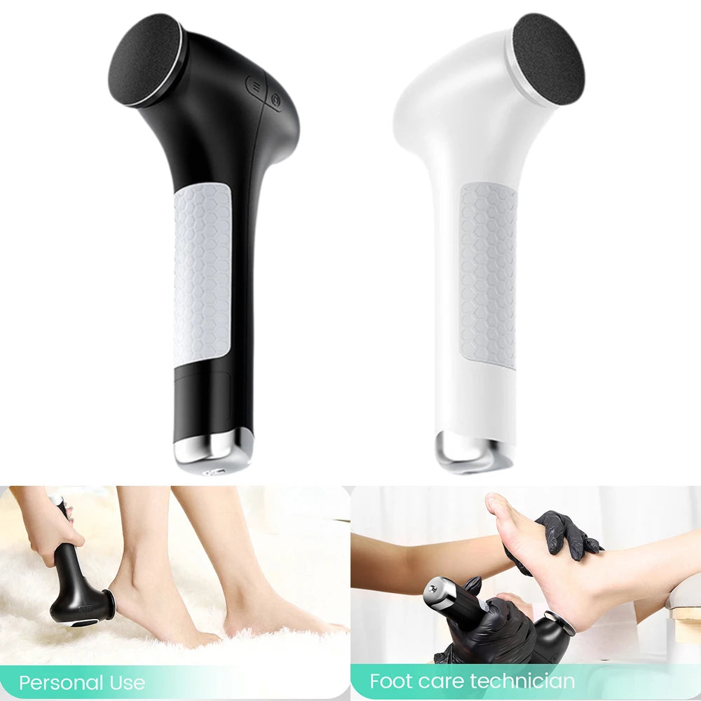 Electric Foot Callus Remover Adjustable Speed 115° Angled Design 8N.cm High Torque Foot Care Machine with Replaceable Sandpaper