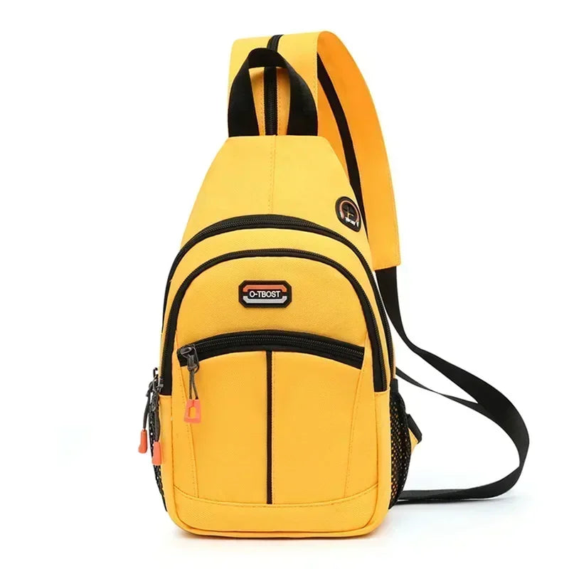 Women Mini Backpack Small Chest Bag Oxford Cloth Waterproof Fashion Messenger Bag Female Sports Bag Travel Bagpack Crossbody Bag