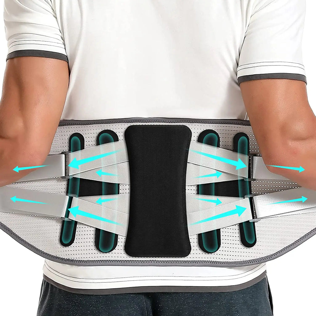 Lumbar Support Belt Disc Herniation Orthopedic Strain Pain Relief Corset For Back Posture Spine Decompression Brace Dropshipping