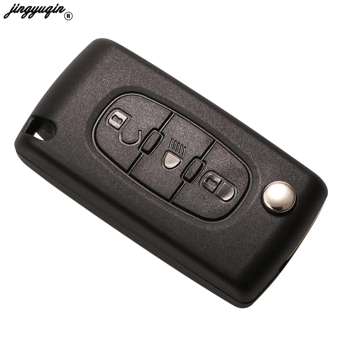 Jingyuqin 2/3 Buttons for Peugeot 207 307 308 407 607 807 For Citroen C2 C3 C4 C5 C6 Auto Remote key Case Va2/Hu83 CE0523 CE0536